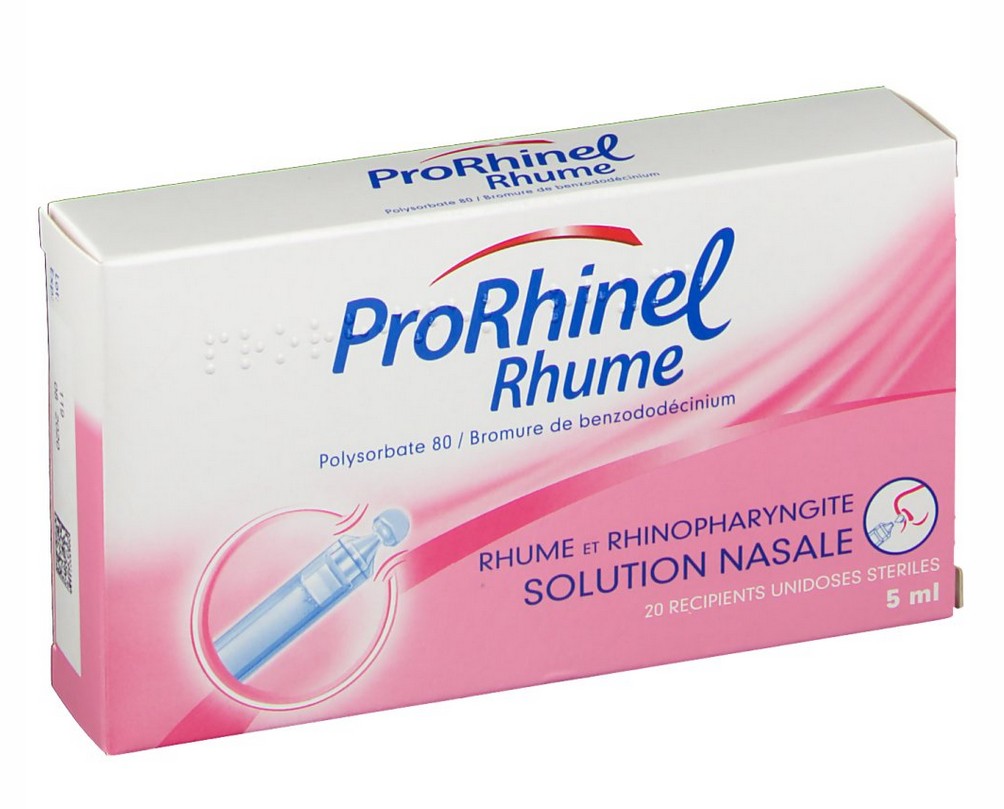 PRORHINEL - Solution Nasale 5 ml - 20 unidoses