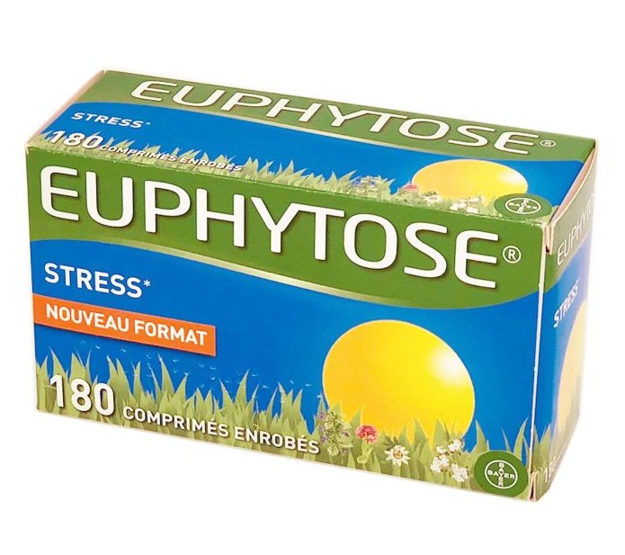 Sommeil & Stress: Euphytose 180 Comprimés