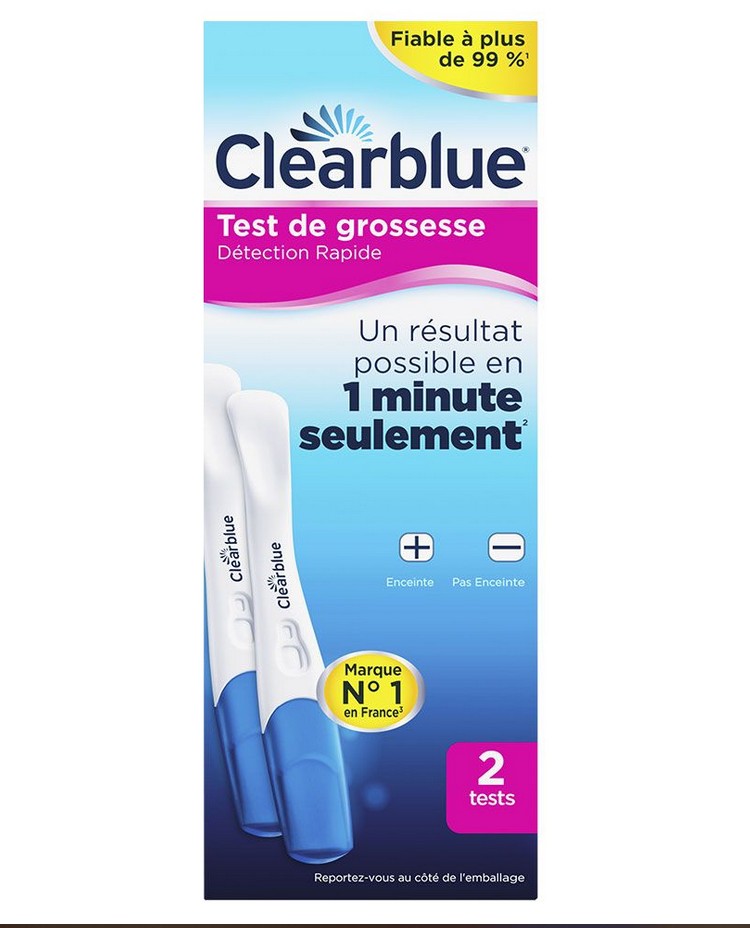Accessoires & Tests Grossesse: Clearblue Test de Grossesse Classic X2