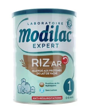 Laits 1er Age Modilac Expert Riz Ar Lait 1er Age 800g