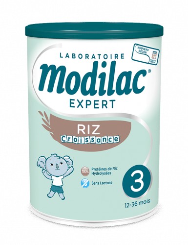 Laits De Croissance Modilac Expert Riz 3 Croissance Lait 800g