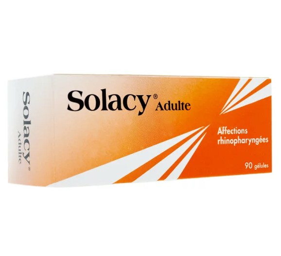 Traitements Rhume : Solacy Adulte 90 Gelules