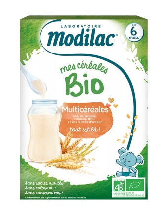 Cereales Farines Modilac Cereales Bio Multicereales 250g