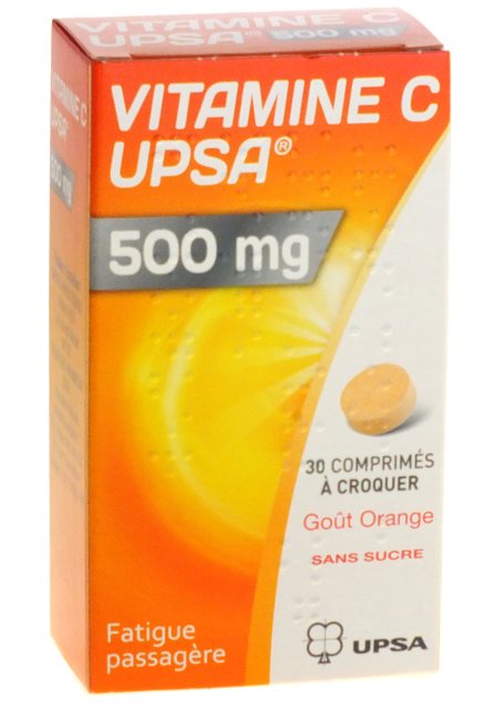 Vitamine C Upsa 500mg à Croquer