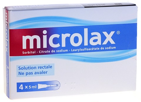Constipation & Transit: Microlax Adulte 4 Unidoses