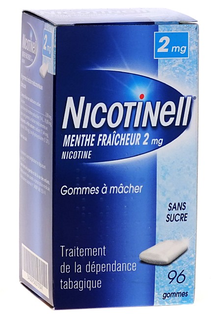 Les effets de Nicotinell gomme à mâcher