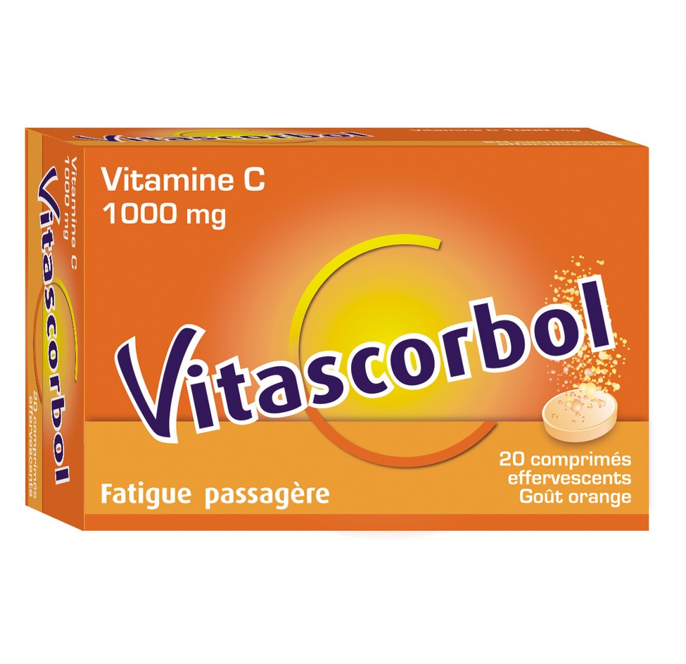 Vitamines Vitascorbol Vitamine C 1000mg Effervescente