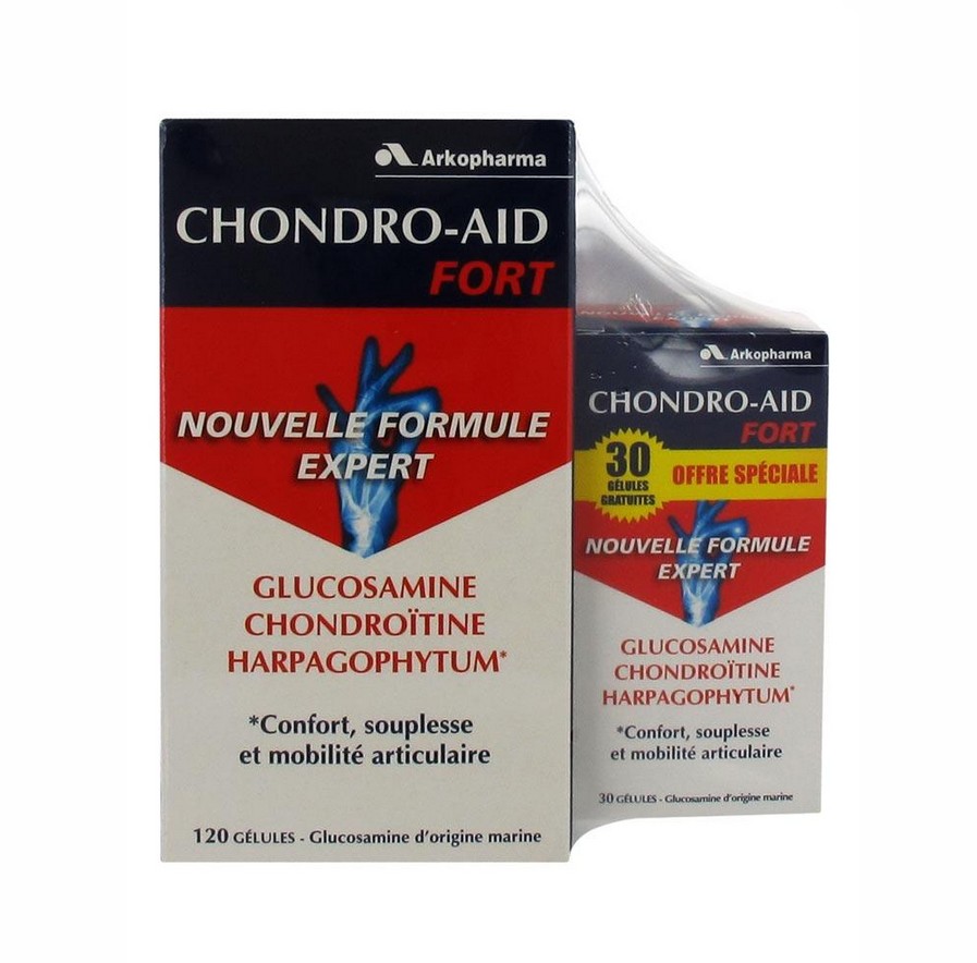 Douleur Musculaire & Articulaire : Chondro-Aid Fort Bte de 120 + 30