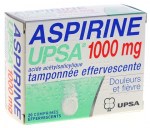 Aspirine Upsa 1000mg Comprimés Effervescents