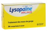 Lysopaine Sans Sucre