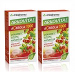 Arkovital Acerola 1000 Vitamine C Naturelle Lot de 2