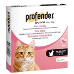 Profender Chats Moyens 2.5-5kg Spot-on 2 Pipettes